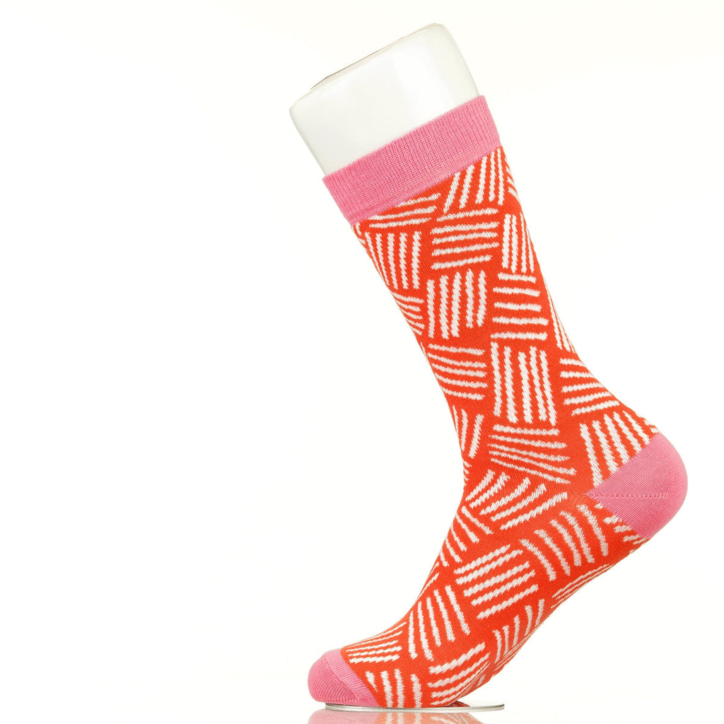 White Stripes Pink