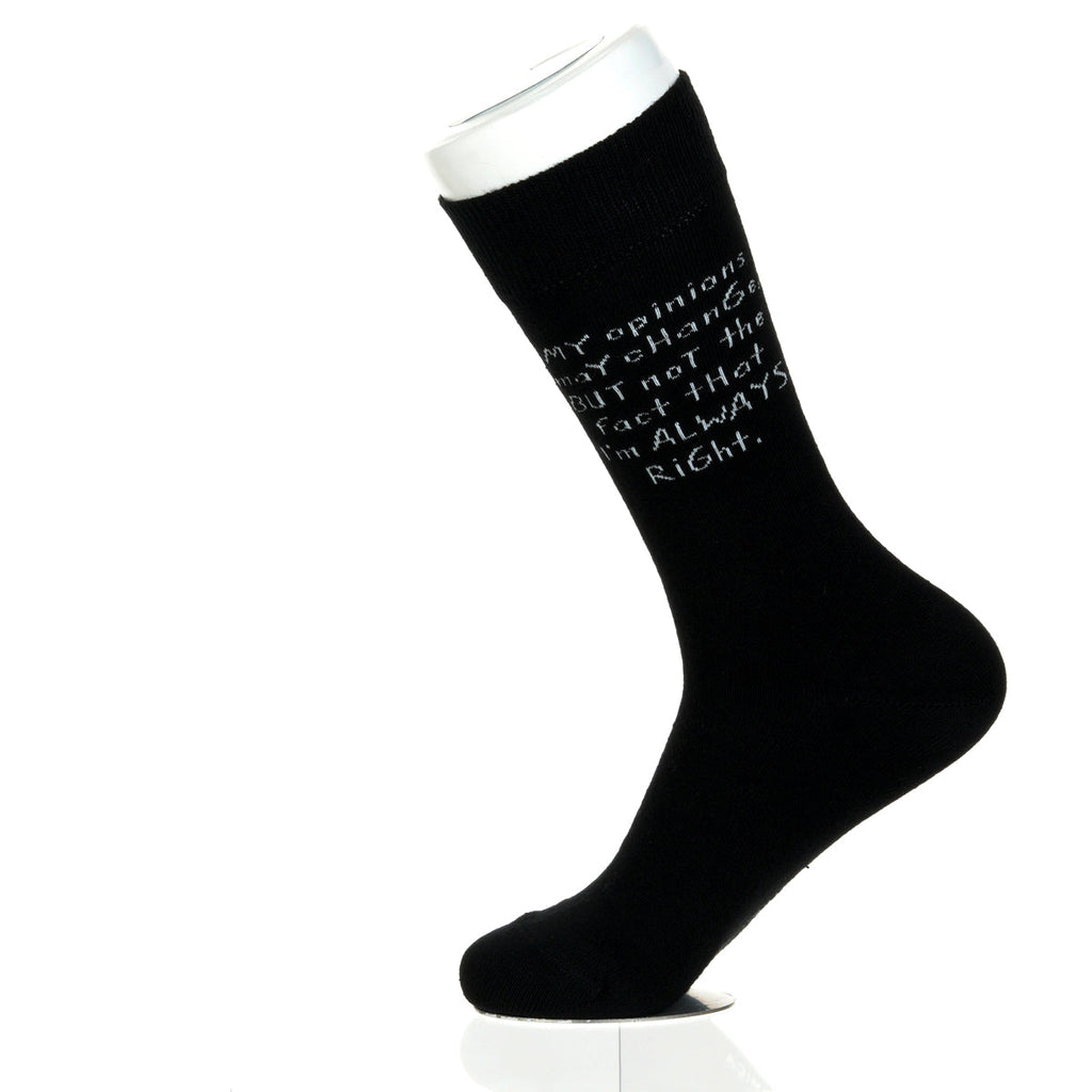 My Opinions May Change