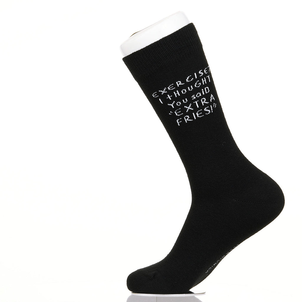 Exercise? Extra Fries!