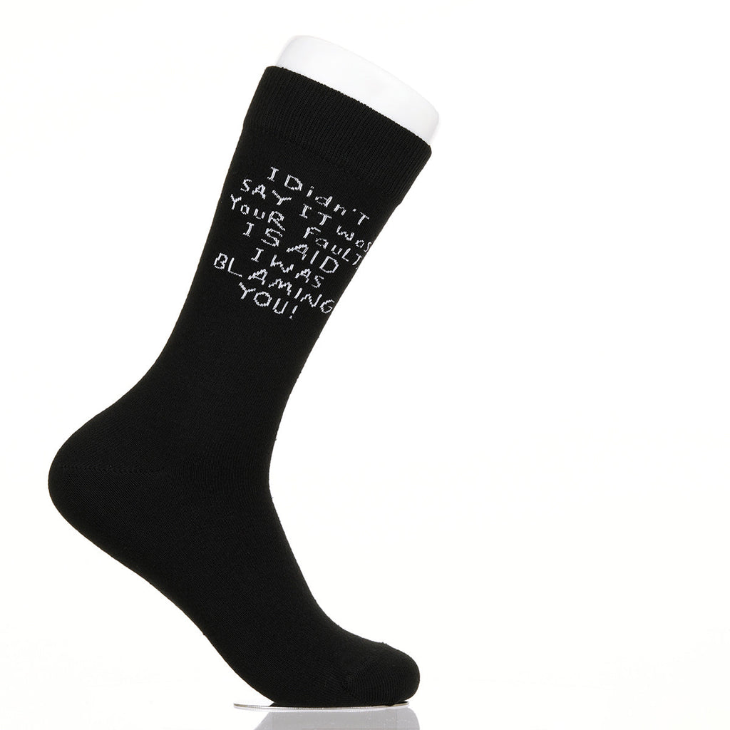 I Didn't Say It Was Your Fault