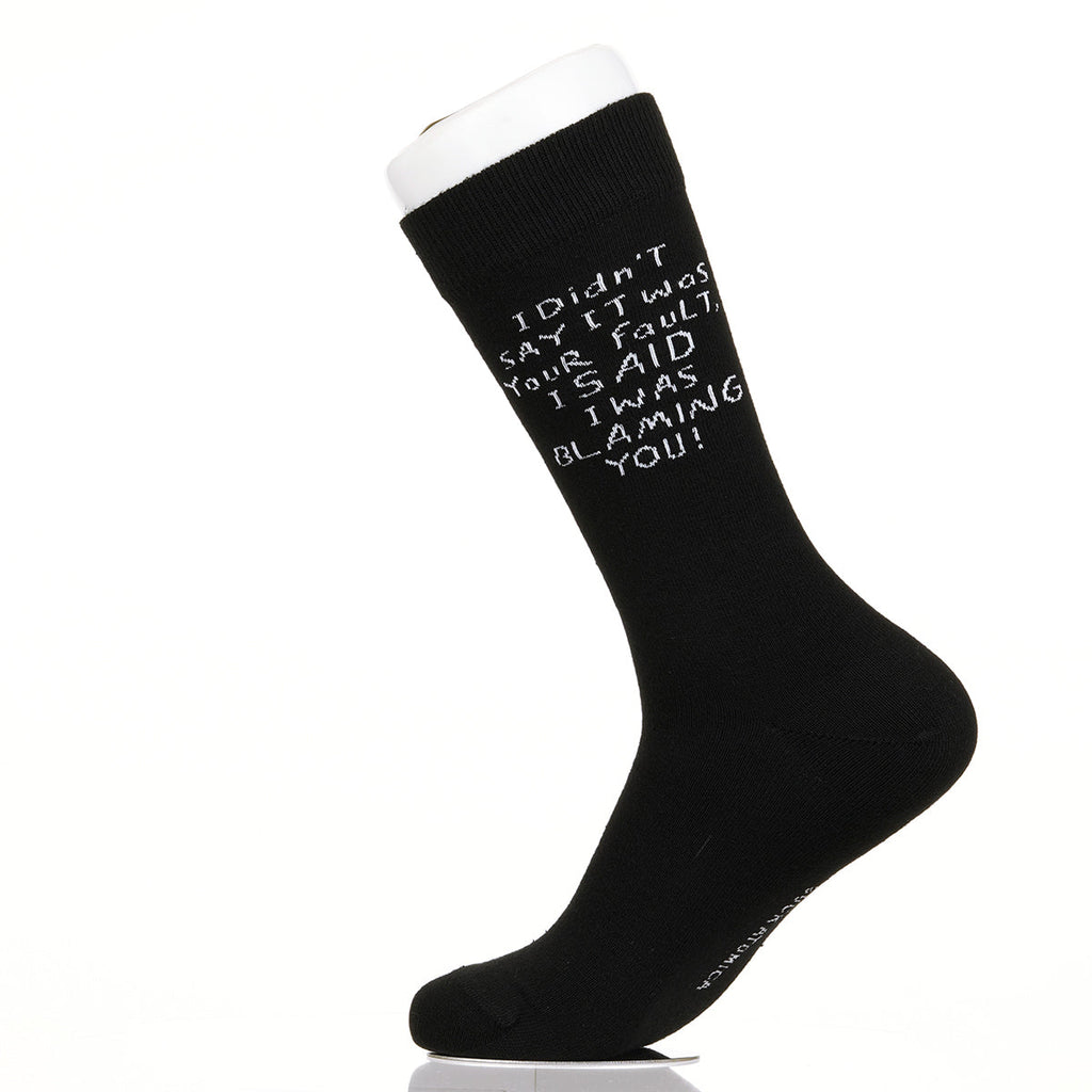 I Didn't Say It Was Your Fault