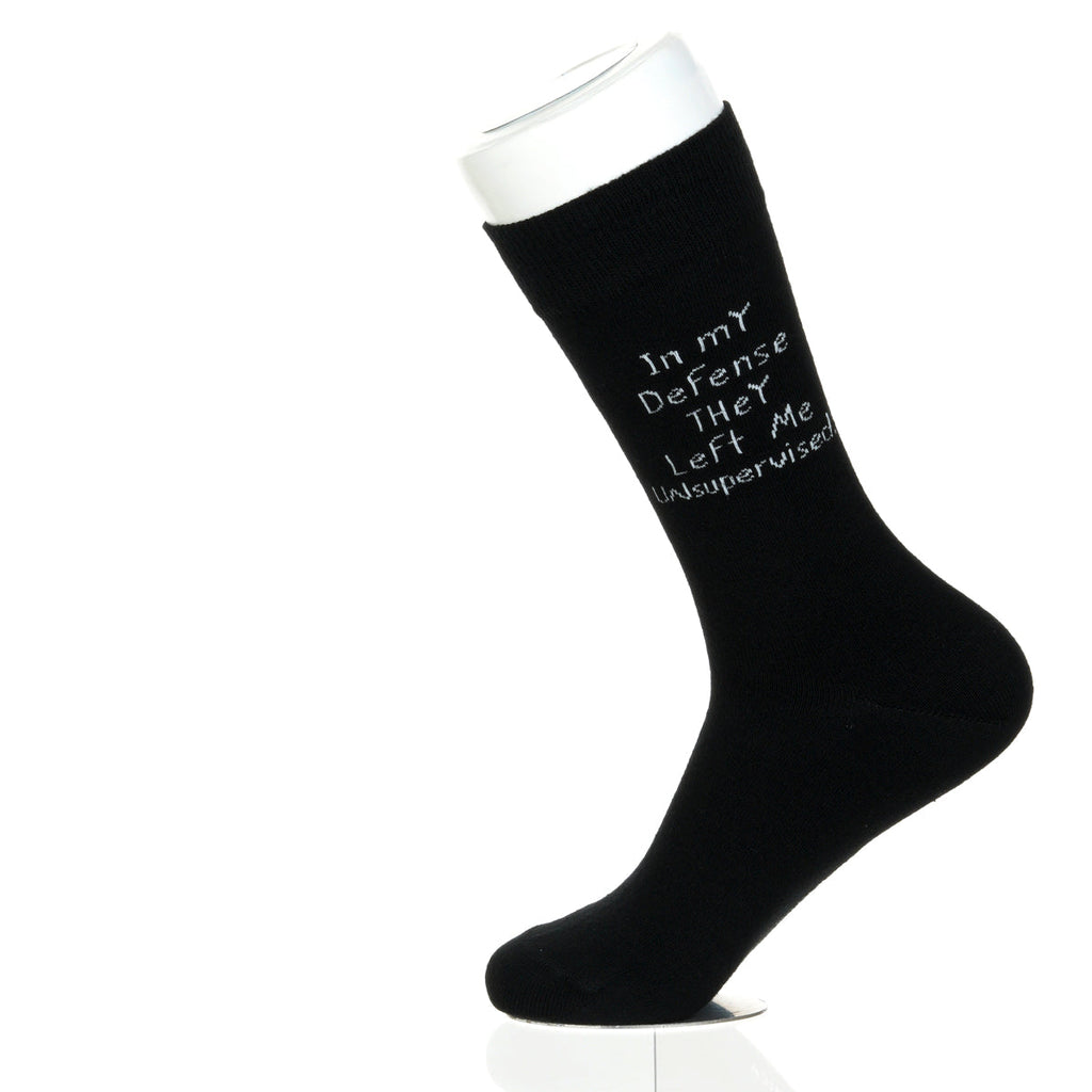 In My Defense They Left Me Unsupervised